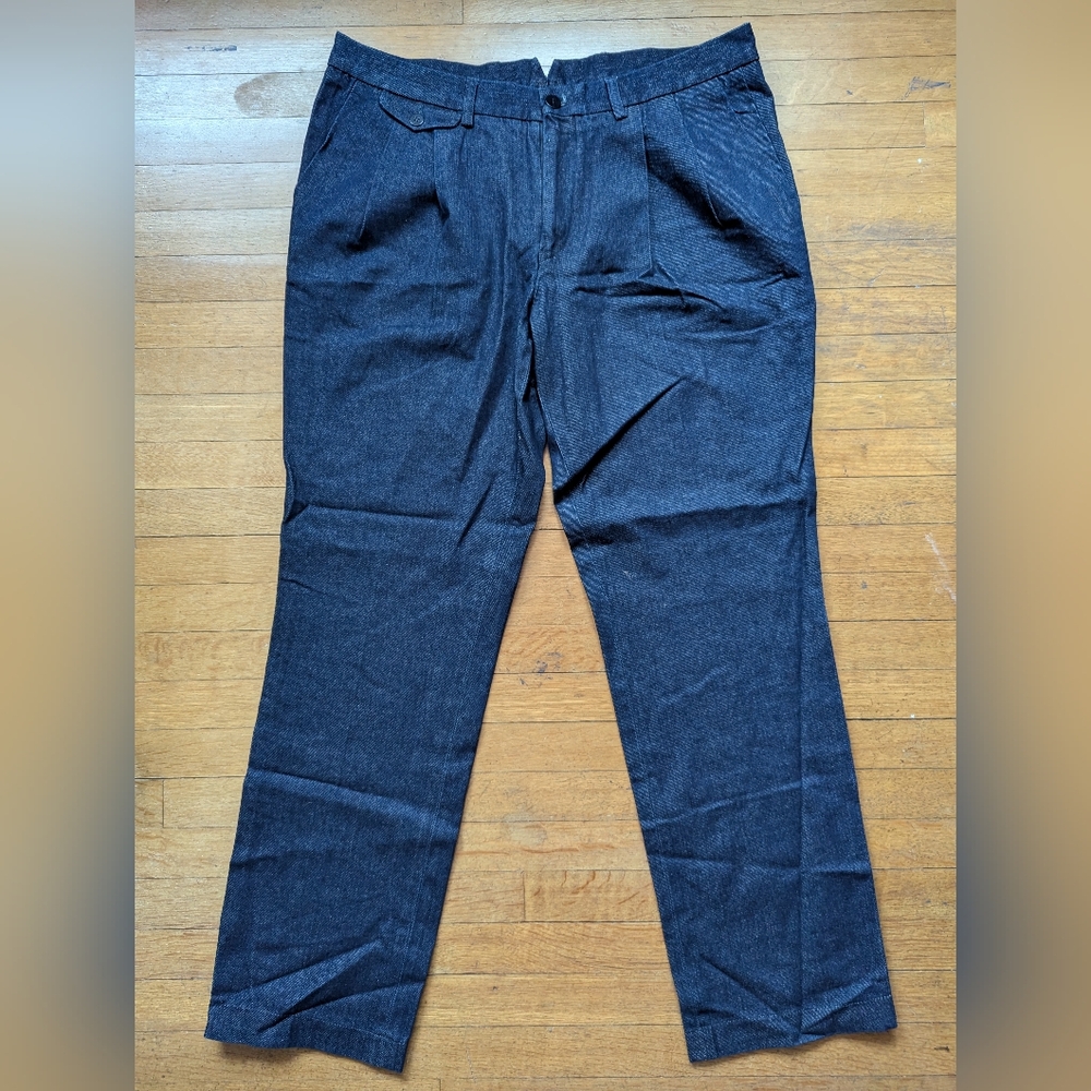 La Paz Palmas Pleated denim pants size XL = L (see measures)